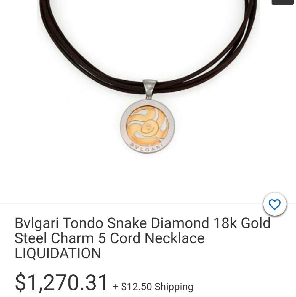 Bvlgari 18k gold, VS1 diamond and steel - Picture 4 of 5